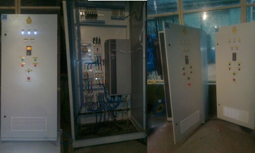 Установлена САУ центробежным насосом Д320-50 - САУ "Каскад- ПЧ" (55 кВт) в напорной системе подачи воды для ООО "Новомиргородский сахар"