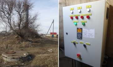 Установка САУ "Каскад-ГА ПЧ" 4 кВт на артезианскую скважину с. Бережинка Кировоградской обл.