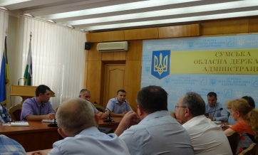 Виступ фахівців ПП "ГідроАвтоматизація" на нараді в Сумській ОДА по питанням енергоефективності