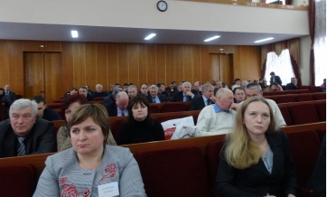 Выступление директора ЧП "ГидроАвтоматизация" в Житомирской ОДА по вопросам энергосбережения в ЖКХ и выполнения анализа энергоэффективности